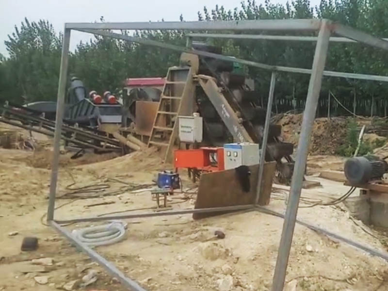 帶細沙回收的挖鬥洗沙機